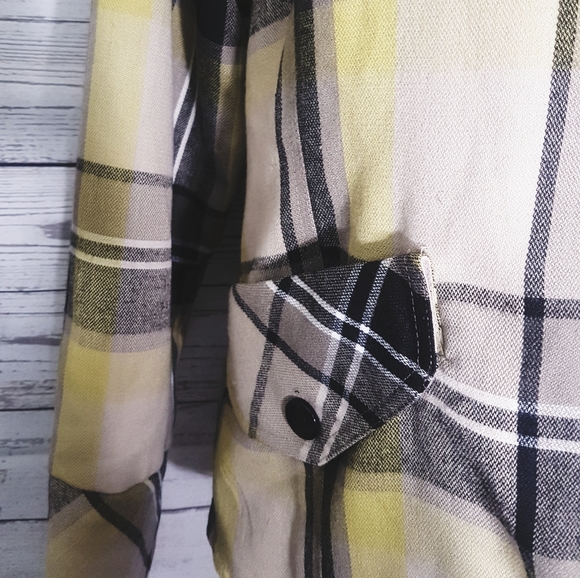 Women's Plaid Double Breasted Button Jacket sz 1X - Picture 3 of 7